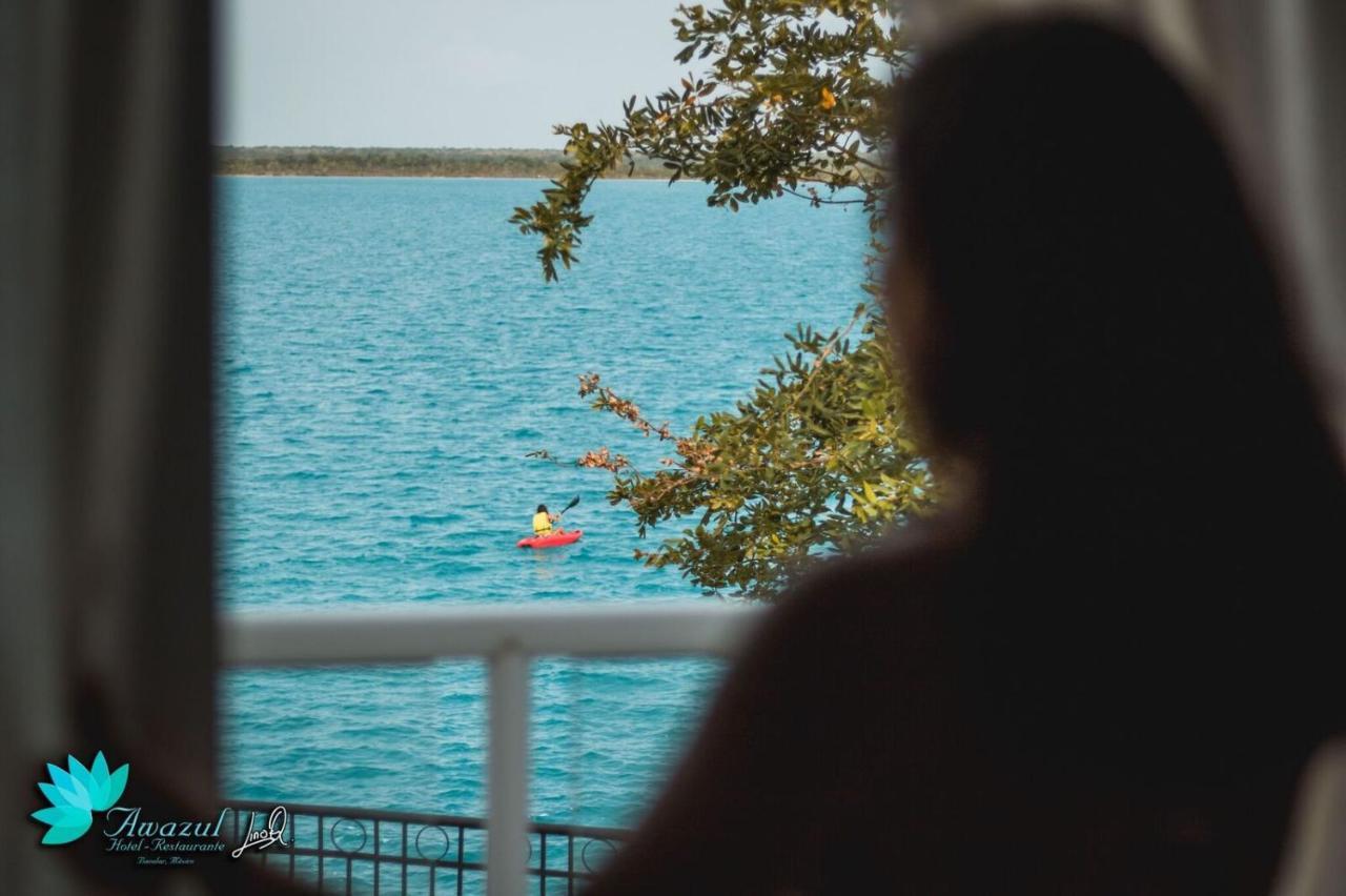 Hotel Awazul Bacalar Exterior foto