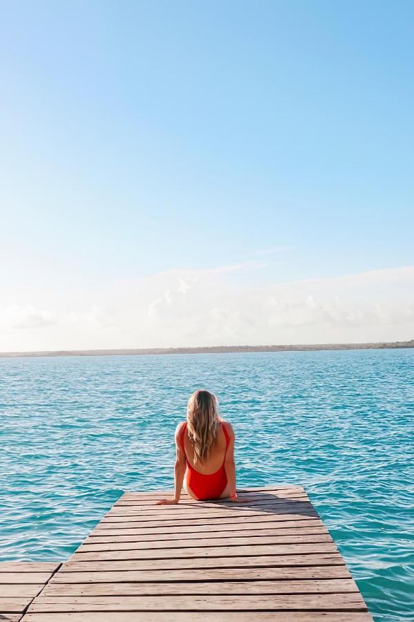 Hotel Awazul Bacalar Exterior foto