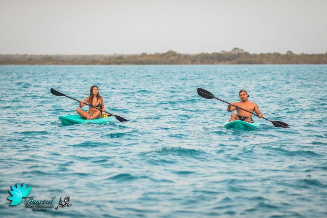 Hotel Awazul Bacalar Exterior foto